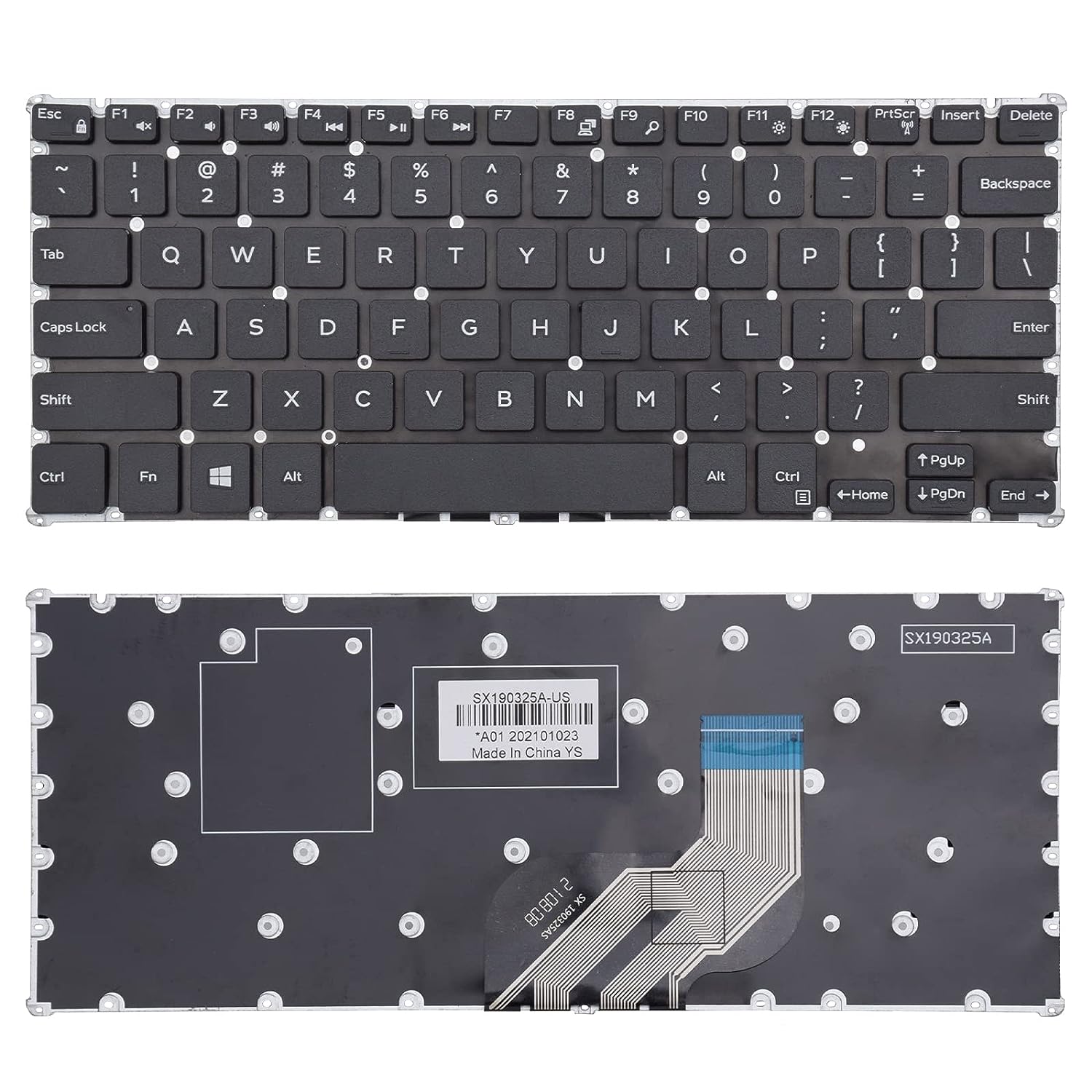 Dell Inspiron 11-3000 3162 3164 3168 3169 3179 3185 P24T P25T 3162, 3164, 3168, 3169, G96XG  Series UK. (Black)